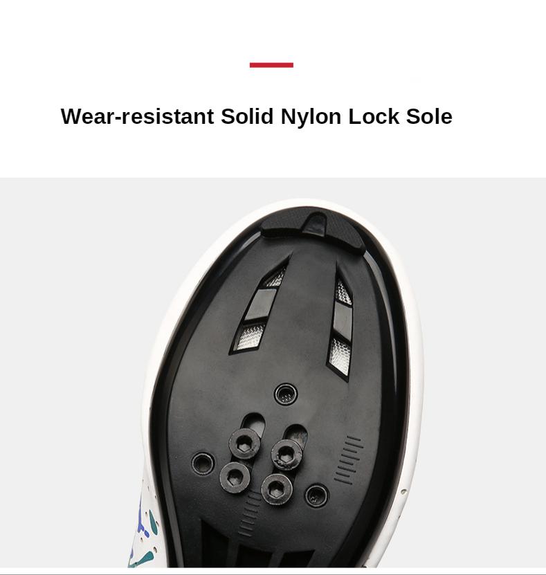 3 bolt cleat mount cycling shoes