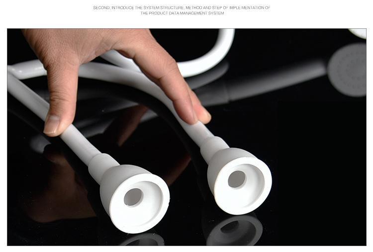 Double Tap Bath Tub Shower Head Hose PUSHFIT Indoor Outdoor Attachment