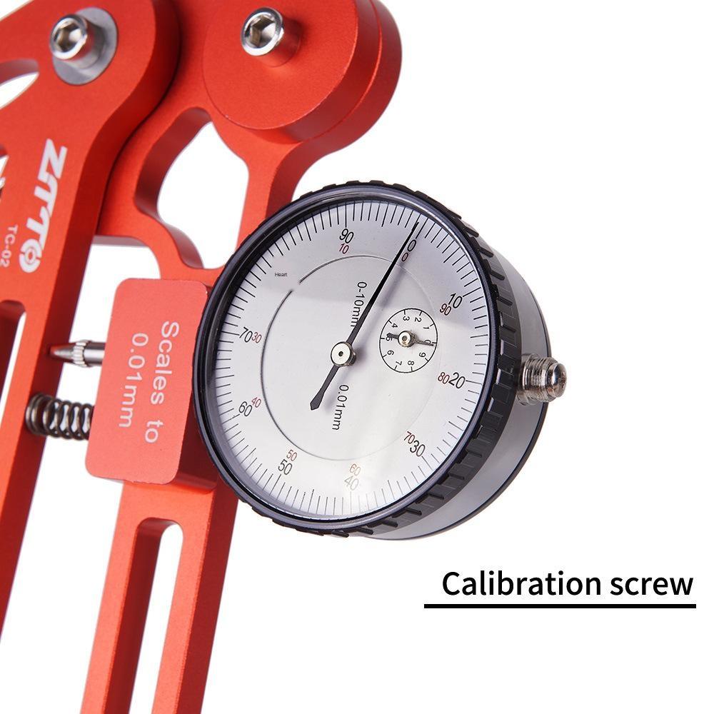 Bike Spoke Tension Meter Bicycle Spokes Gauge Adjuster Checker